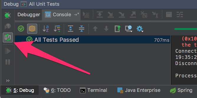 Toggle Auto-Test In IntelliJ