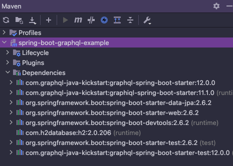 IntelliJ Dependencies