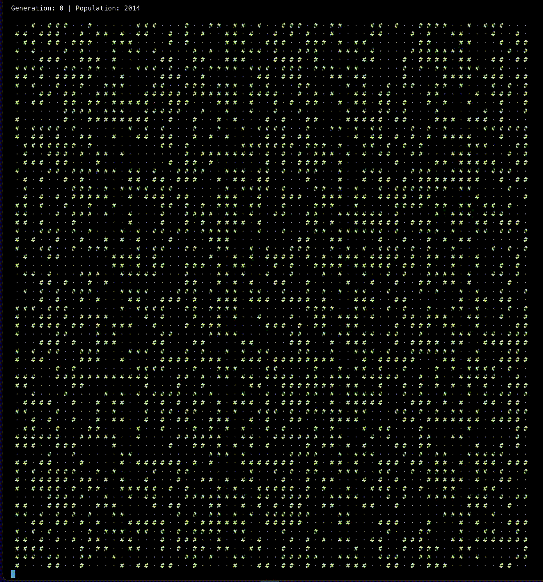 Animated GIF of GOL